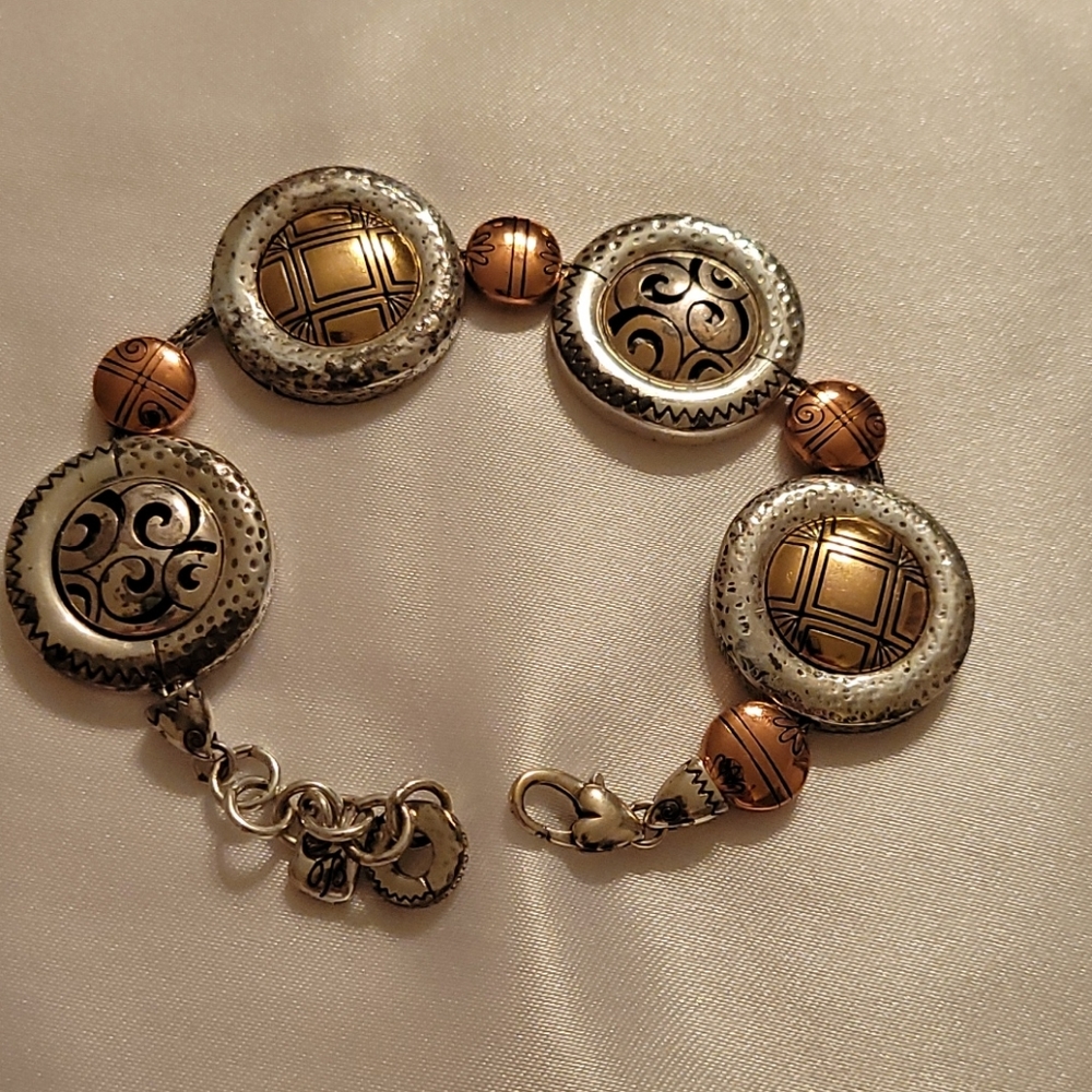 Retired Brighton Tri Colored  Bracelet